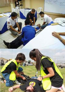 setting-up-first-aid-drill